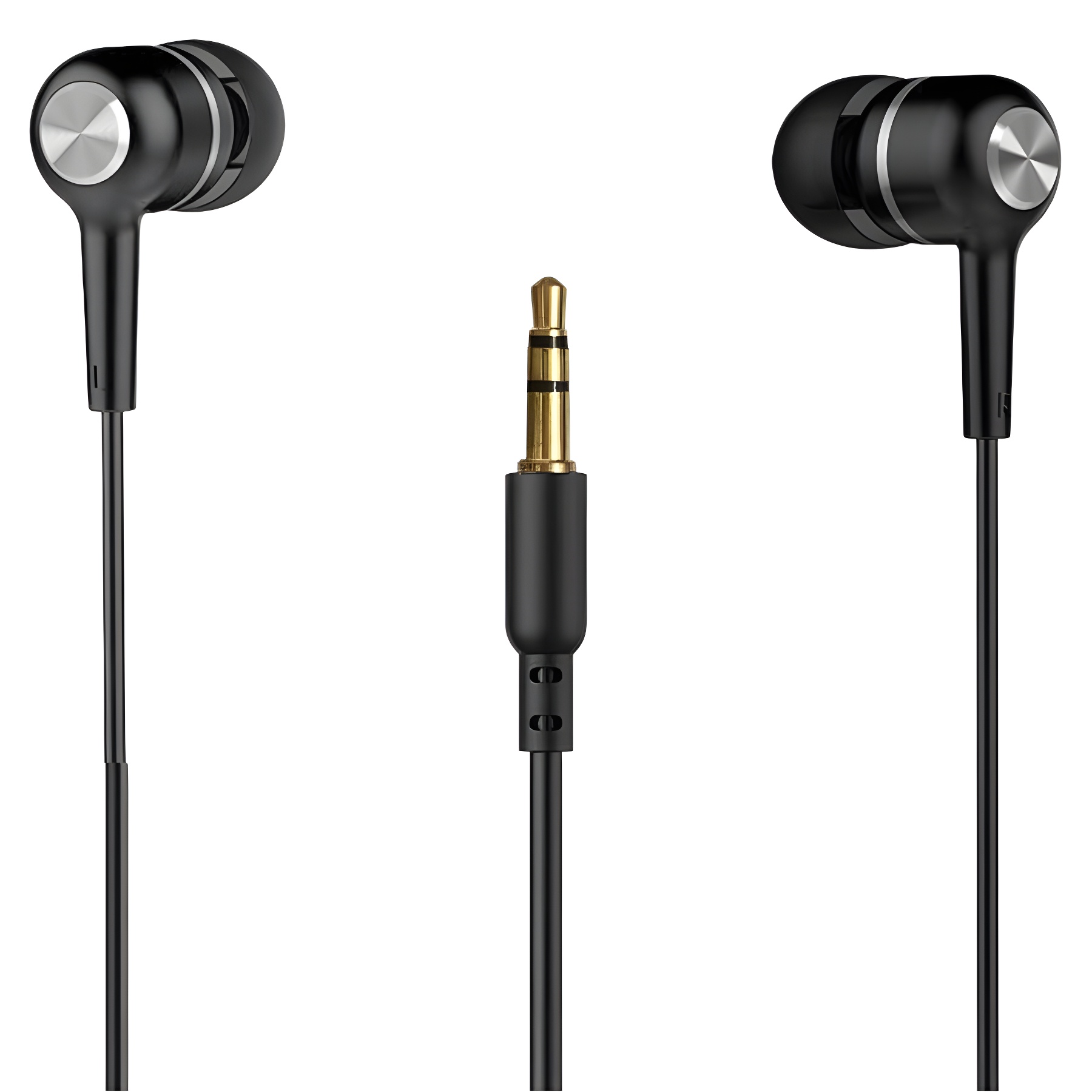 Fábrica de auriculares de radio al por mayor tipo de control de cable en los oídos auriculares de teléfono móvil Android universal para auriculares de Apple en stock