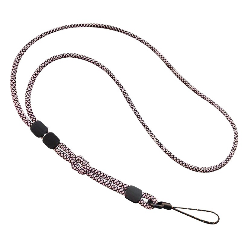 Cordón de teléfono móvil Halter largo simple de doble uso cordón ajustable desmontable Cadena de teléfono móvil caja de teléfono sólido anti-perdido
