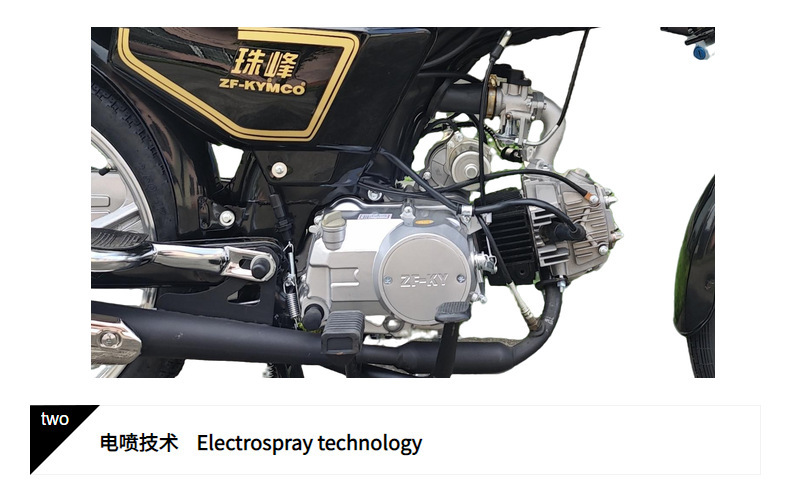 Zhufeng Motorcycle Jianshe 70 Fuel-Assisted Scooter 110 48CC Motorcycle Light Motorcycle