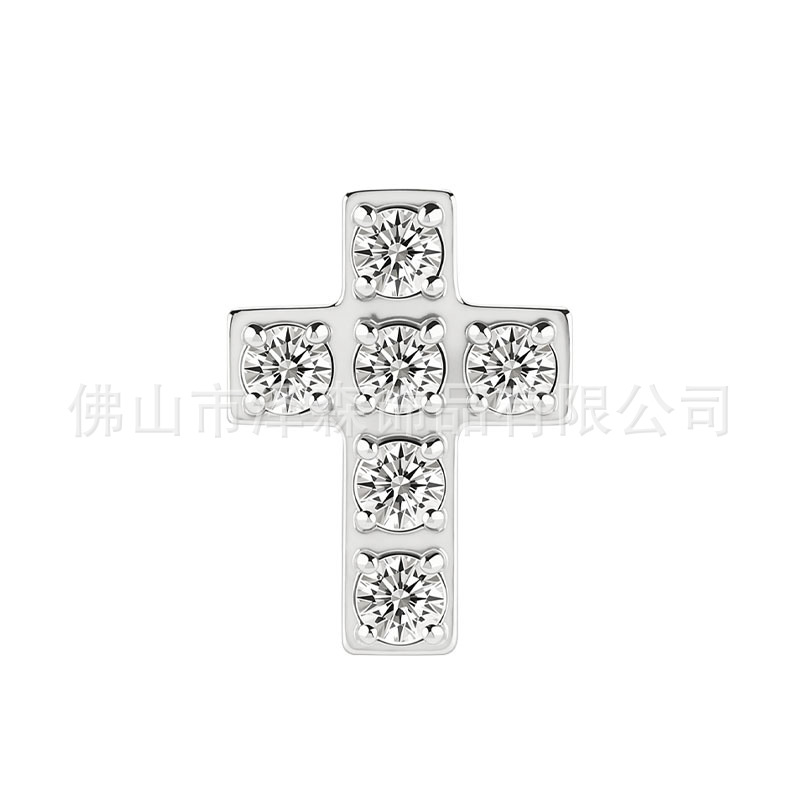 Pointed titanium steel lip stud product view