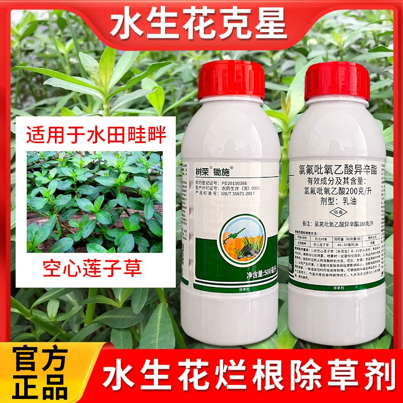 Водный гиацинт Nemesis, эфир хлорфлуорпироксирохечной кислоты изооктила, специальный гербицид для рисовых полей, оригинальный продукт.