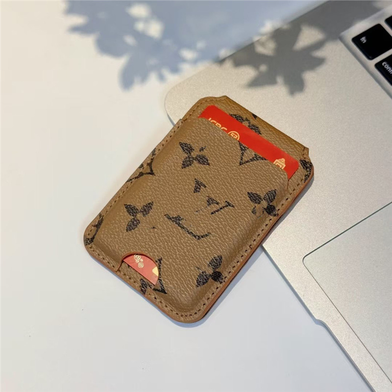 潮牌强磁卡包适用苹果iPhone皮革背贴卡套门禁银行卡磁吸卡袋通用|undefined