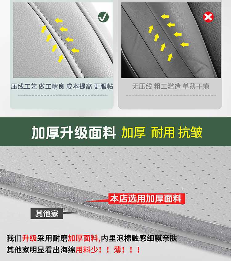 2025 Baojun Xiangjing seat cushion, full coverage, all-season special seat cover, interior modification car accessories, car seat cover