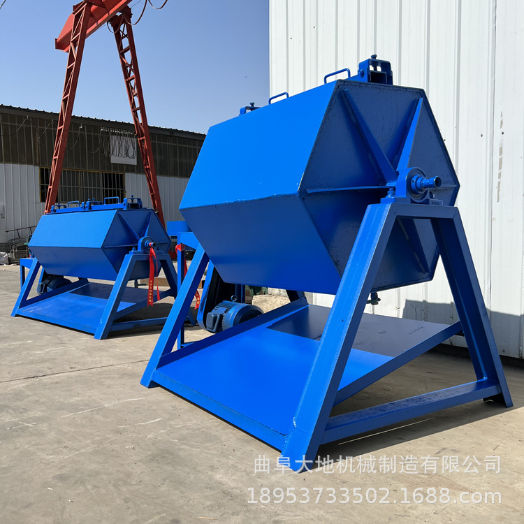 六角滚筒式抛光机 铜铁件除锈去毛刺机 1000升六角去毛刺抛光机