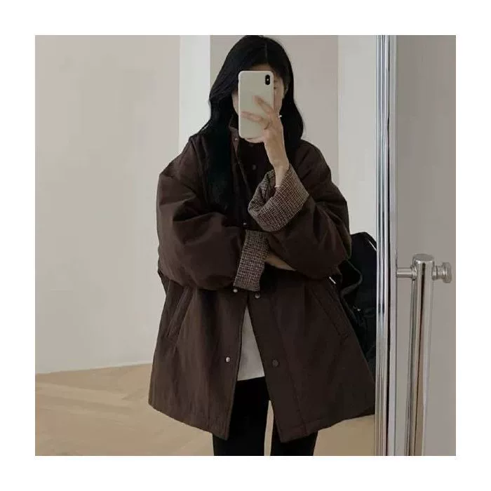 Зимняя теплая легкая пуховка для отдыха, trench coat, оверсайз