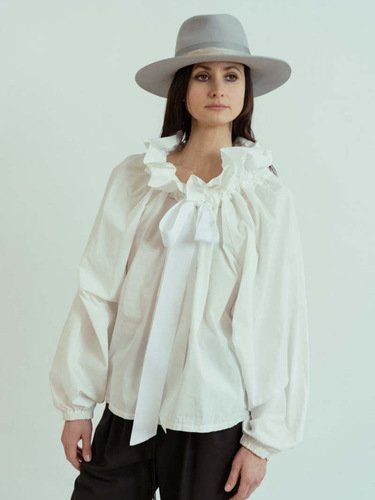 Elegant temperament, contrasting color striped shirt, women's autumn and winter new products, commuting casual, all-matching, Korean loose