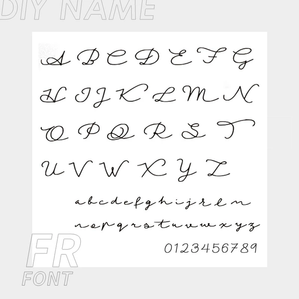 FR font