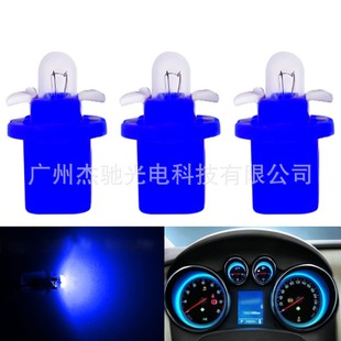 Car LED instrument light original car T5 B8.5 1smd halogen center console round light astigmatism B8 5D