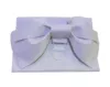 With bow, white