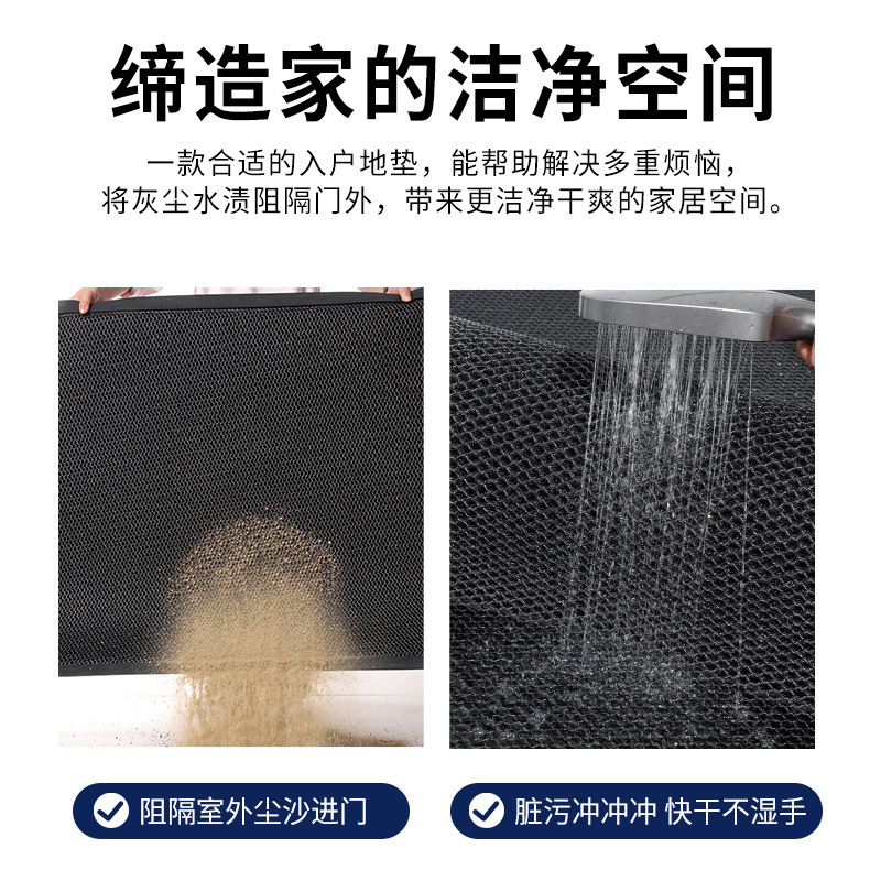 玄関マット2025新型家庭用汚れ防止pvc入戸ドアマットハイエンドドア滑り止めマット|undefined