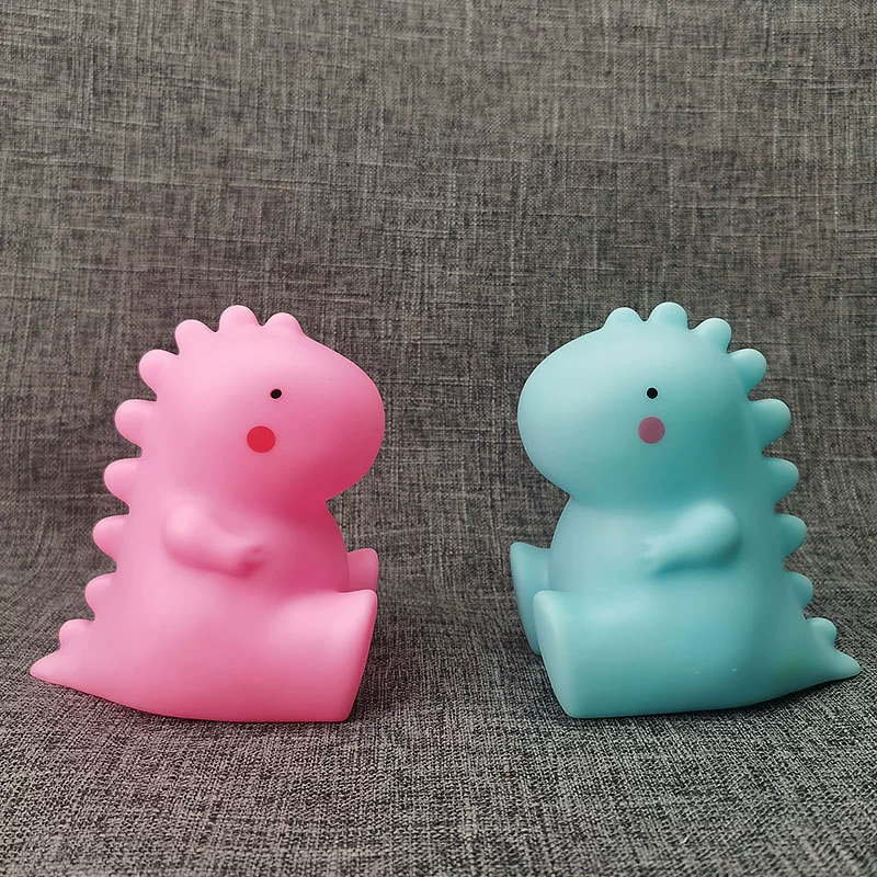 Кружка Night Light Cartoon Dinosaur LED Lamp, пластик 4.5V батарея, 8×12 см, ночник для детей