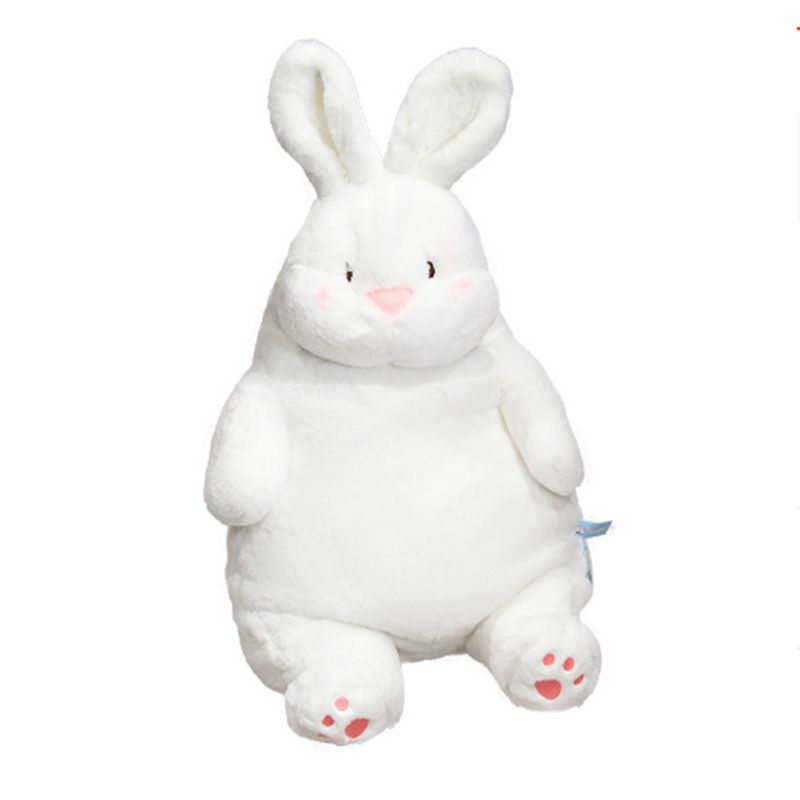 Plush cute toy, rag doll, white rabbit
