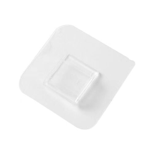 Traceless sticker U-shaped flat hook claw clip without drilling strong hook iron craft display rack wall hanging V-shaped clip accessories factory