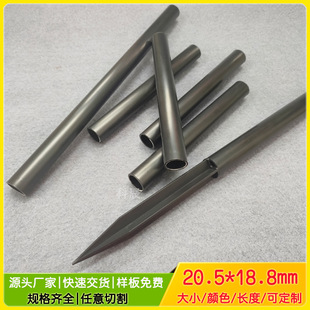 Cross-Border Outdoor Ground Lamp Black Abs Tube Solar Lawn Lamp Artificial Flower Punchable Tube Ground Spike Support