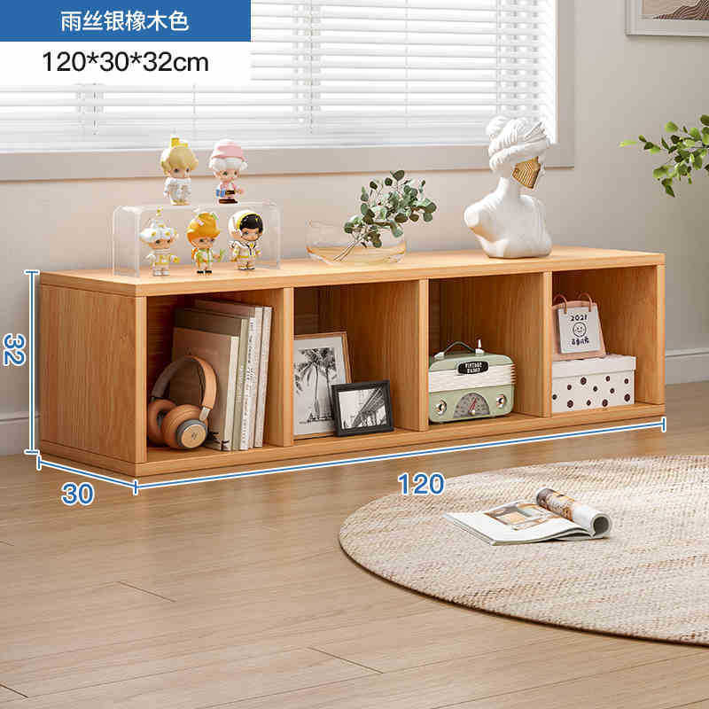 Armario de cama de dormitorio, armario bajo, combinación libre de armario de ventana, armario de tira larga al final de la cama, armario de almacenamiento a prueba de polvo, armario de almacenamiento de rendija estrecha