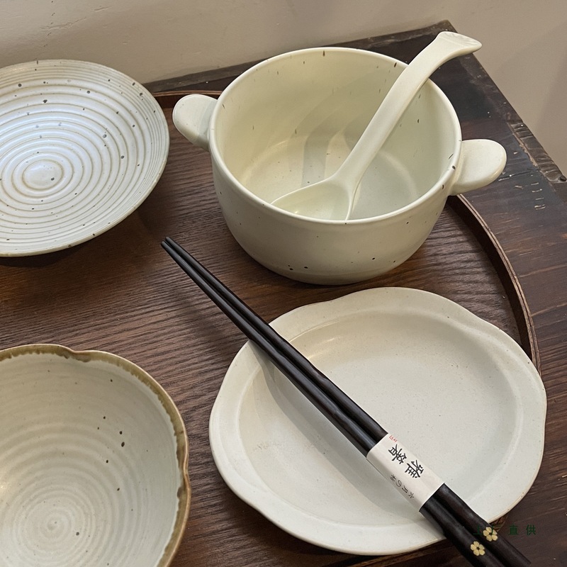 漫生活老板娘温暖如春一人食套装月子餐早餐托盘组合碗碟碗盘|undefined
