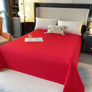 Wholesale Pure Color Bed Bed Sheetss Single Bed Bed Sheetss Student Dormitory Plain Bed Bed Sheetss Double 1.52m Bed Pure White