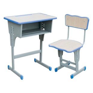 Factory Direct Supply single primary and secondary school desk home training class tutorial class lifting study desk desk desk and chair