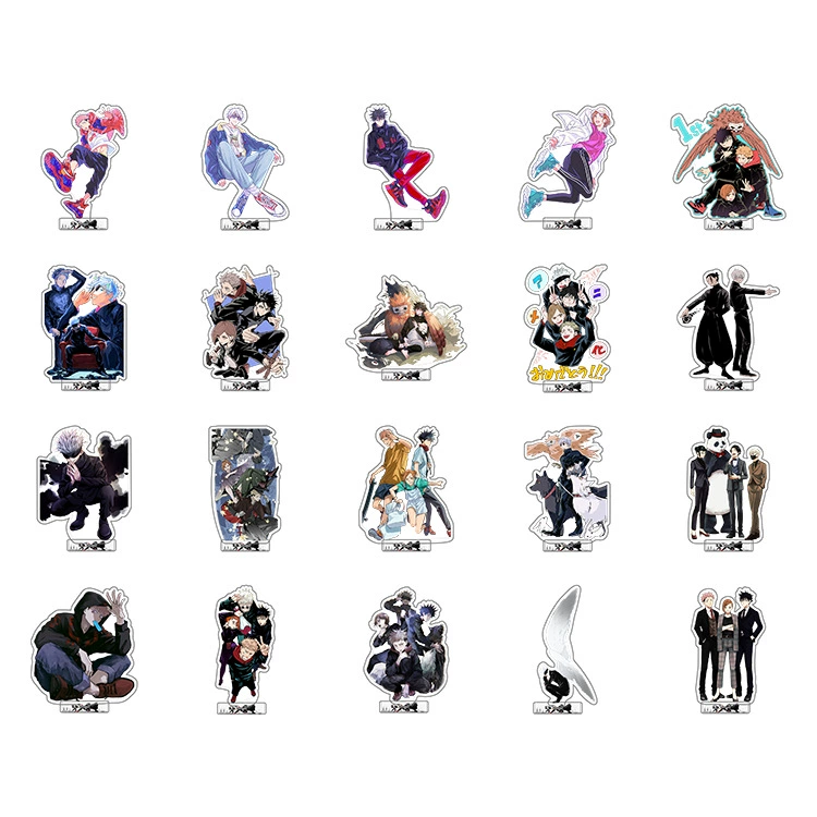 Acrylic Jujutsu Kaisen, double-sided keychain