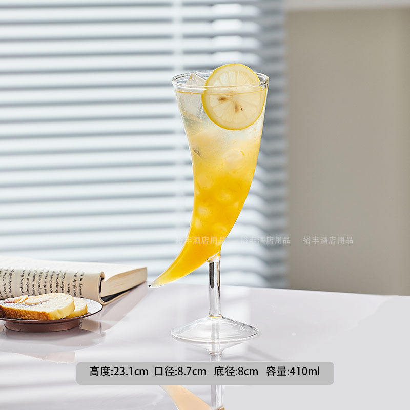 Vaso de cóctel creativo de alto valor personalidad combinación de tazas Martini tazas de champagne tazas de pies altos