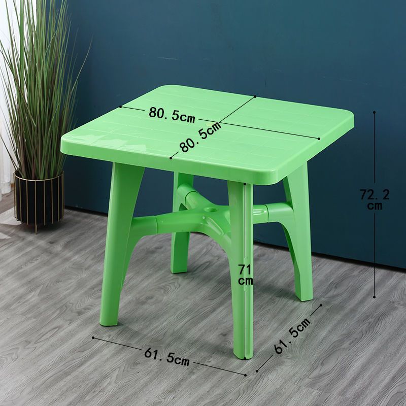 싱글 그린(82) 사각 테이블(높이 72cm)