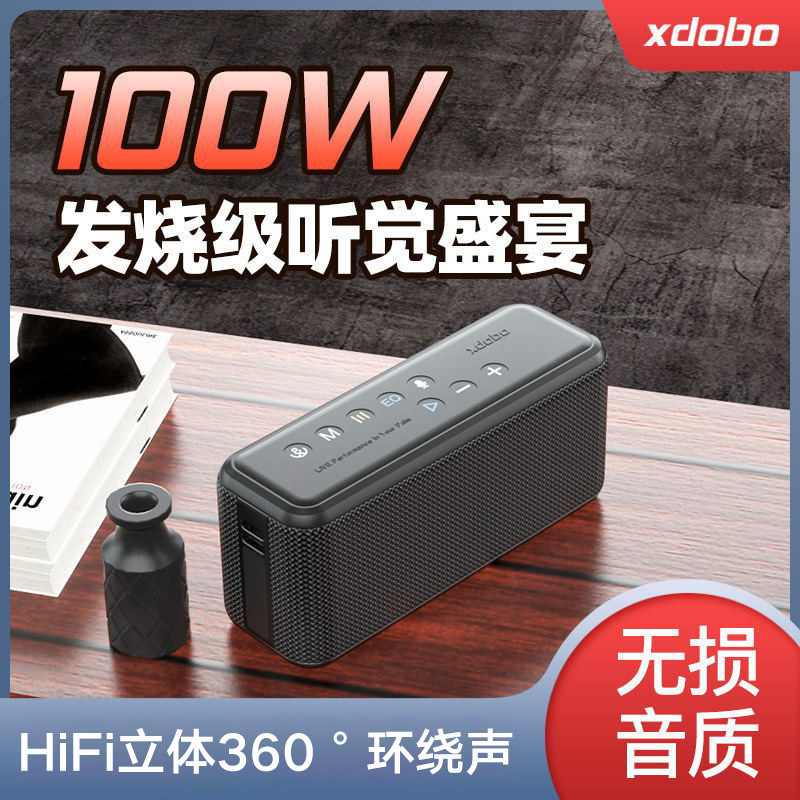 XDOBO X8 MAX Bluetooth スピーカー 100 ワットハイパワー屋外ポータブル防水 TWS ワイヤレススピーカー|undefined