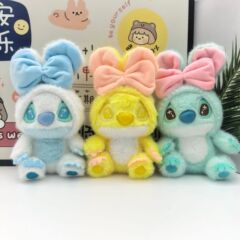 外贸糖果史迪仔儿童毛绒玩具钥匙扣抓娃娃机史迪奇公仔玩偶包挂饰