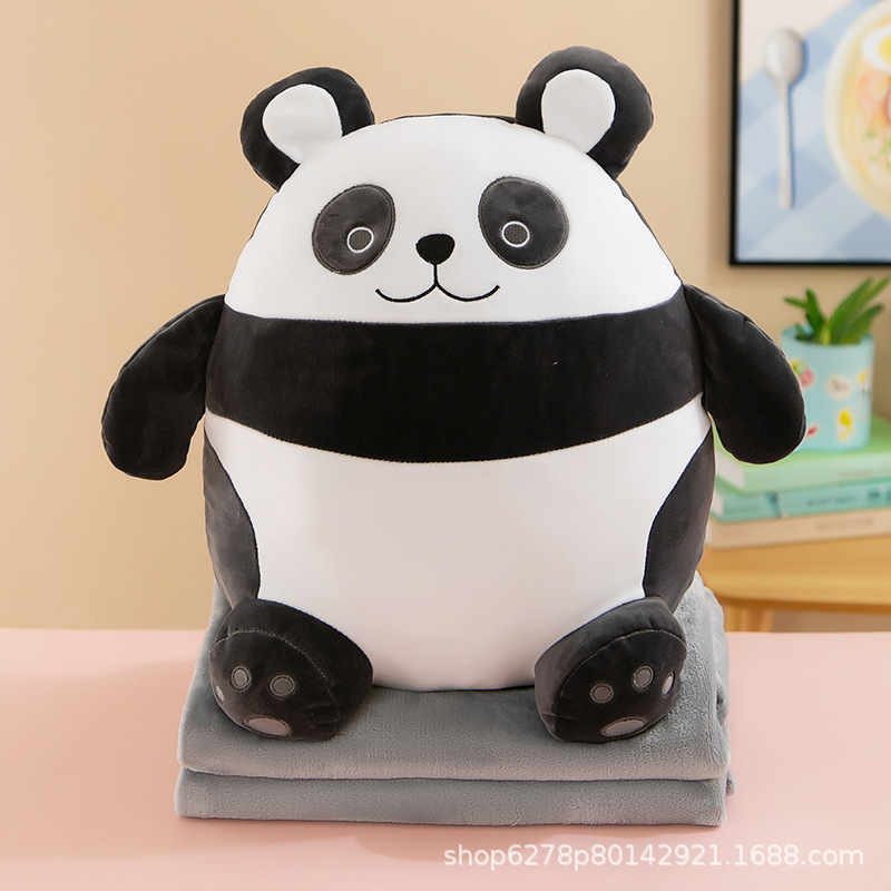 almohada transfronteriza manta muñeca de doble uso siesta de oficina aire acondicionado cojín para niños muñecas de peluche