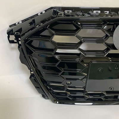 Audi A3 modified all-black middle net: Zhongwang