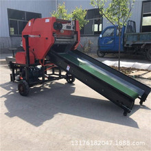 畜牧养殖饲料青储打捆机玉米秸秆打捆包膜机干湿秸秆牧草打包机