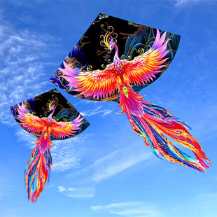 Weifang's New Phoenix Kite Children's Cartoon Foreign Trade Kite Cross-Border Amazon Internet Celebrity Popular Kite Toy