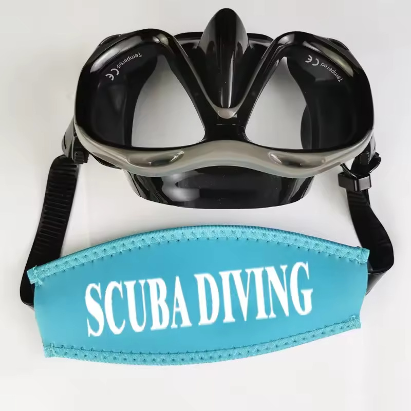 Material de buceo máscara de neopreno correa de máscara impermeable correa de fijación de cabello para snorkeling anti-caída correa de gafas de baño