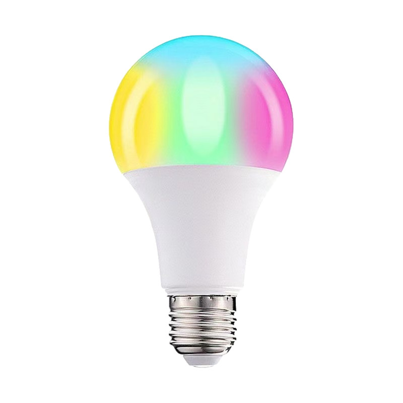 LEDカラフルな電球e27ネジ口プラスチックバッグアルミ電球RGBカラフルな変色リモコン記憶付き雰囲気ランプ|undefined
