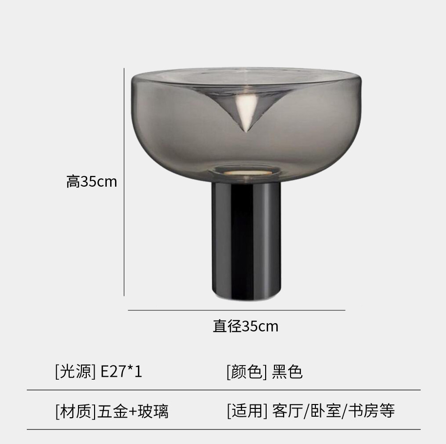 Lámpara de mesa de estudio creativa minimalista posmoderna de fábrica, modelo de diseñador de lujo ligero, lámpara de mesa de decoración de oficina