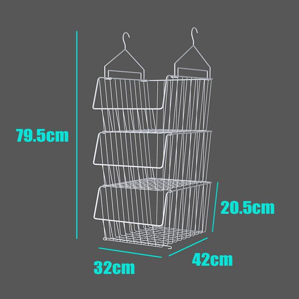 Wardrobe Hanging Hanging Hanging Strapping Flashing Shelf Staps…