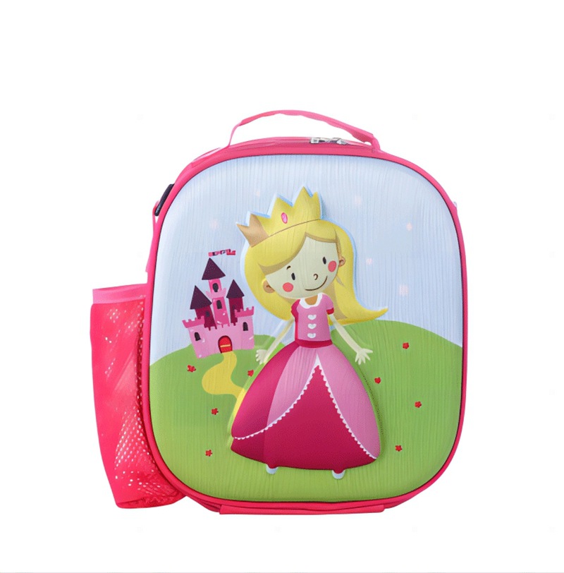 Bolso de almuerzo de mensajero para niños princesa