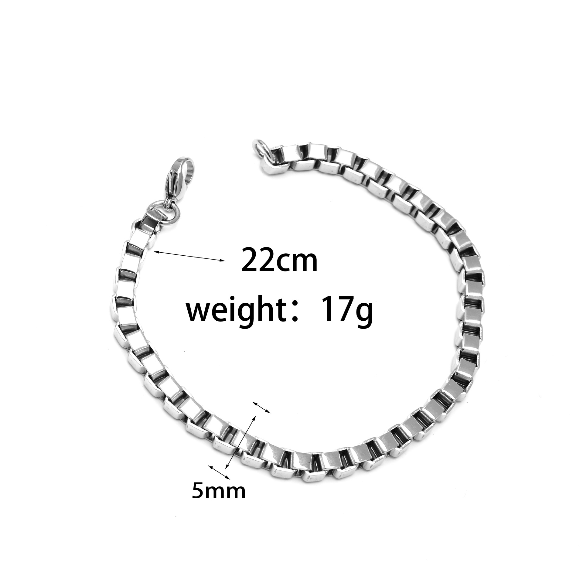 Fashion Stainless Steel Men's Bracelets Simple Personality Jewelry Wholesale display picture 1