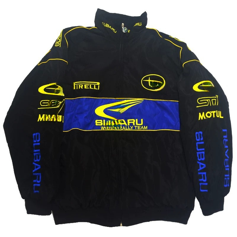 F1 bordado "delgado" nuevo traje de carreras de velocidad con traje de ciclismo de manga larga chaqueta de locomotora