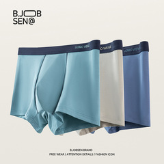 Modale Men's Briefs Men's Four-Panel Pajama Bottoms Summer Breathable Quick-Dry Antibacterial Large Size Men's Straight Shorts Head Wholesale