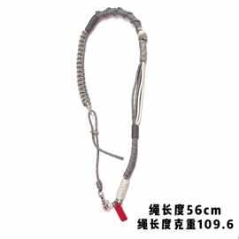 狗狗牵引绳防爆冲两段弹力反光绳狗牵引绳子户外遛狗安全绳宠物