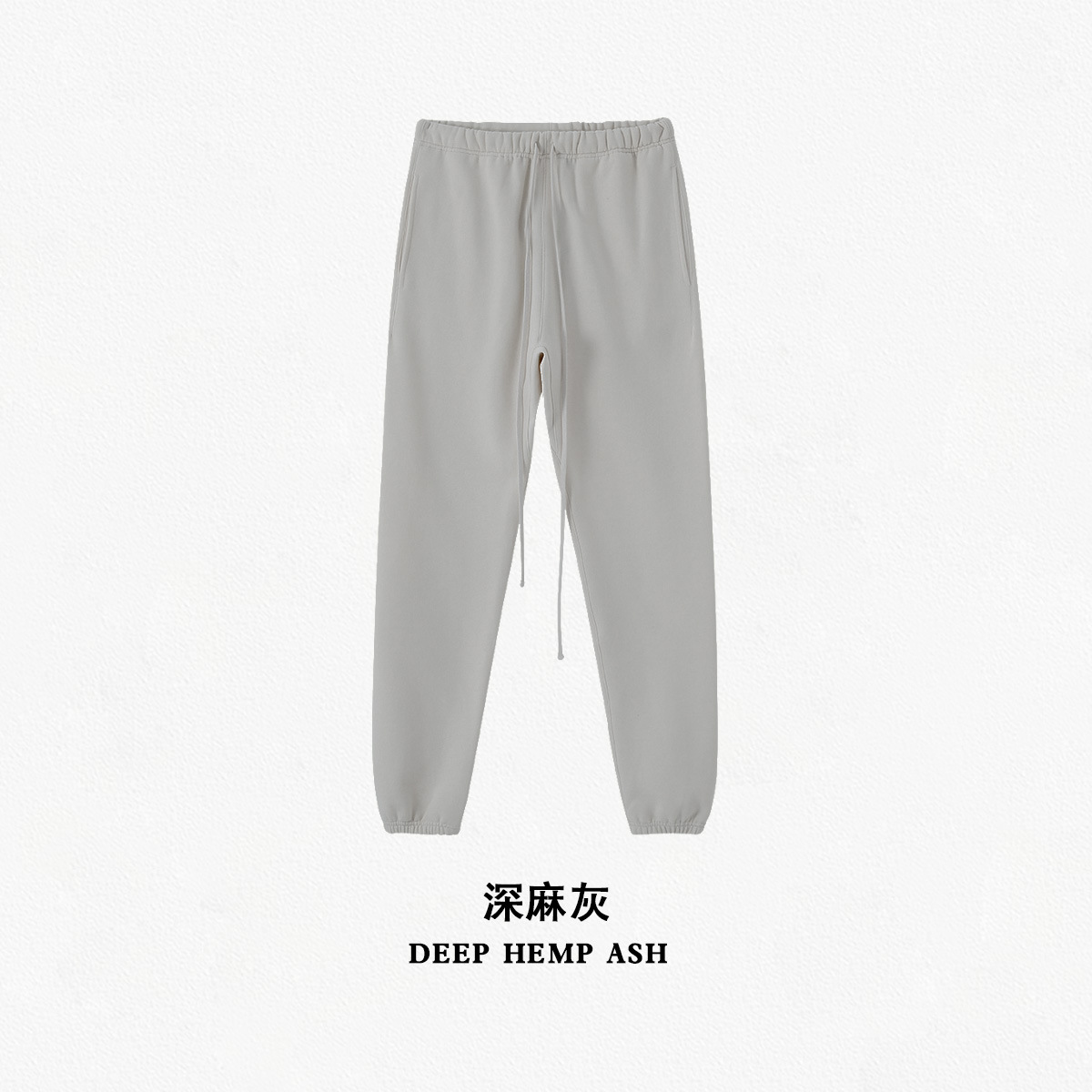 Colección caliente transfronteriza de ropa de hombre europea y americana otoño e invierno nuevos productos más terciopelo engrosado 350g traje de pantalón de suéter de hombre de marca de moda estadounidense