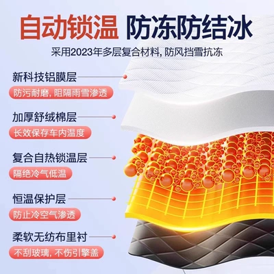 jacket cover, Car snow shield