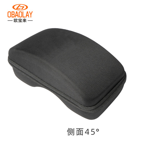Ski goggles case Waterproof and pressure-resistant ski goggles case Black adult ski goggles storage box EVA zipper bag