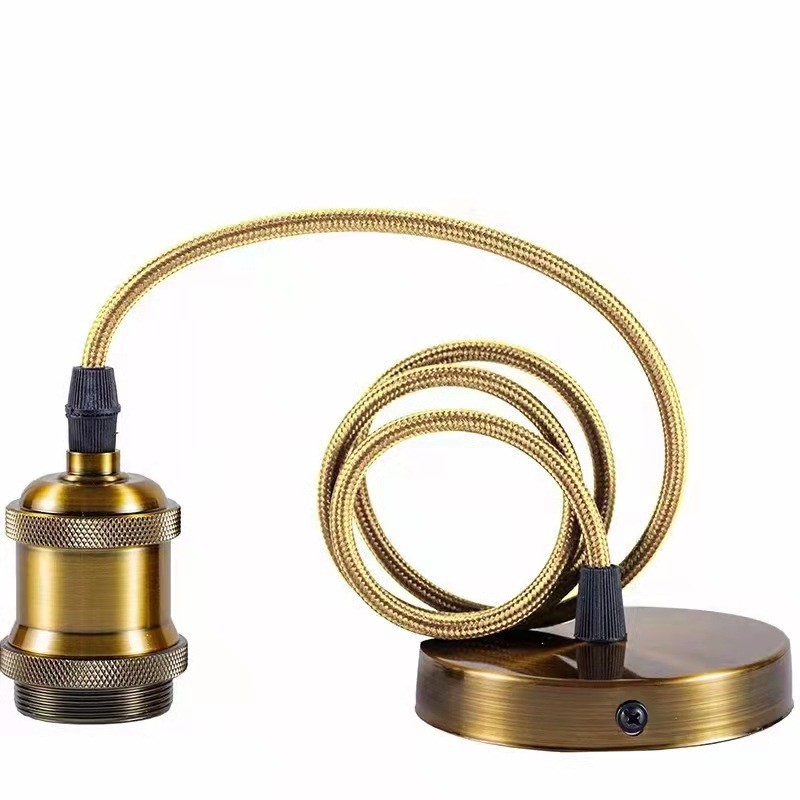 Ovejas de madera araña de ratán Estilo nórdico japonés retro cama y desayuno dormitorio americano olla caliente restaurante estilo tranquilo salón comedor