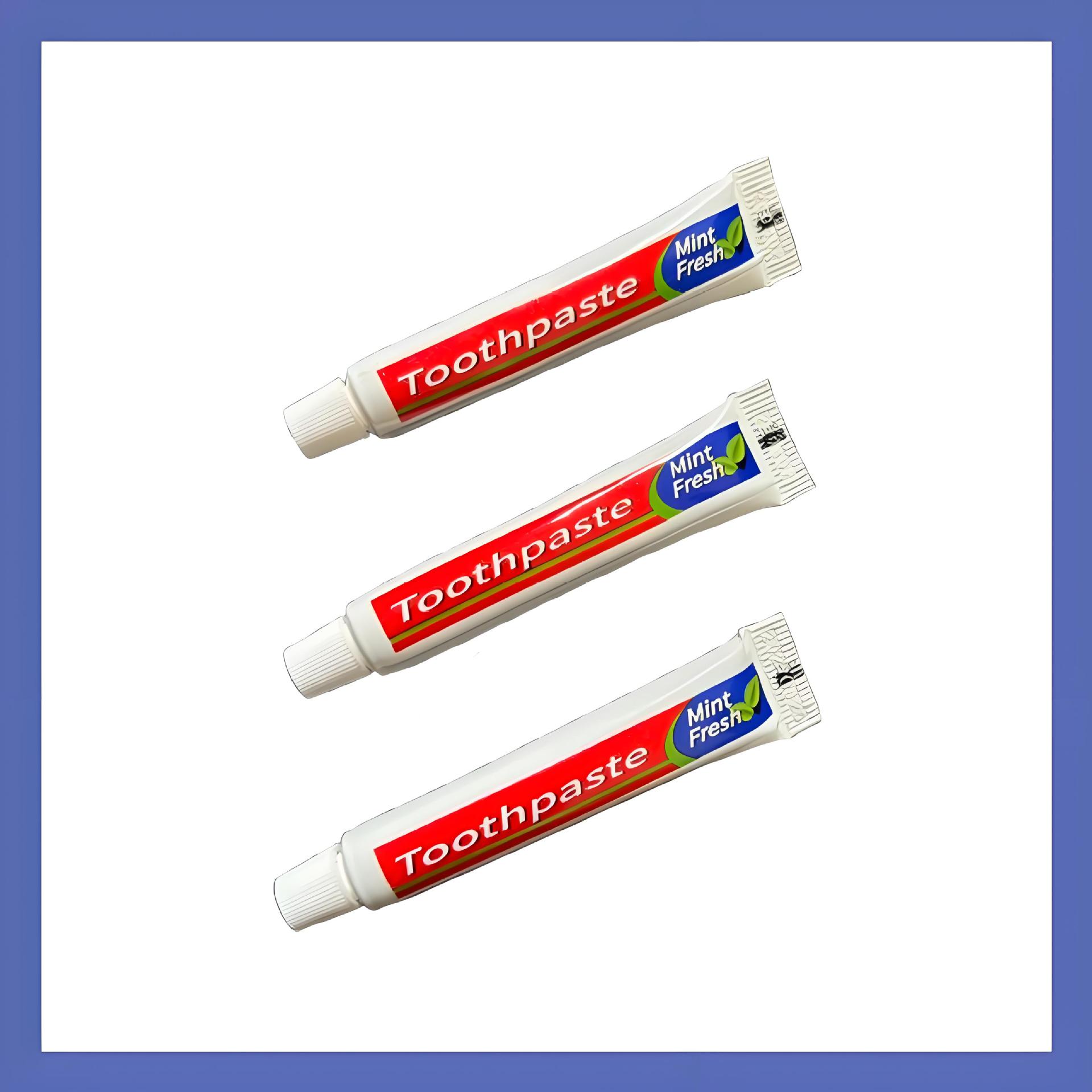 10g Export Toothpaste Disposable Toiletry Hotel B&B Hotel English Version Travel Small Toothpaste Toothpaste