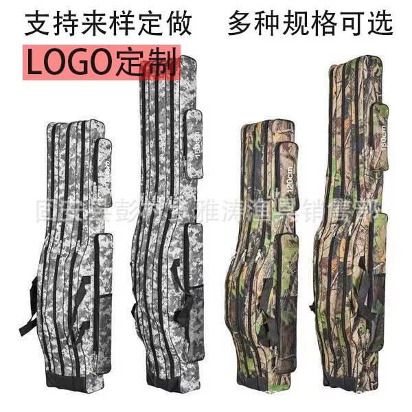 Manufacturer Wholesale Fishing Rod Bag, Foldable Fishing Bag, Waterproof Fishing Gear Bag, Fishing Bag, Cross-Border Fishing Rod Bag