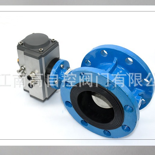 气动法兰蝶阀 法兰双向气动蝶阀 304气动法兰蝶阀 D641X-16Q