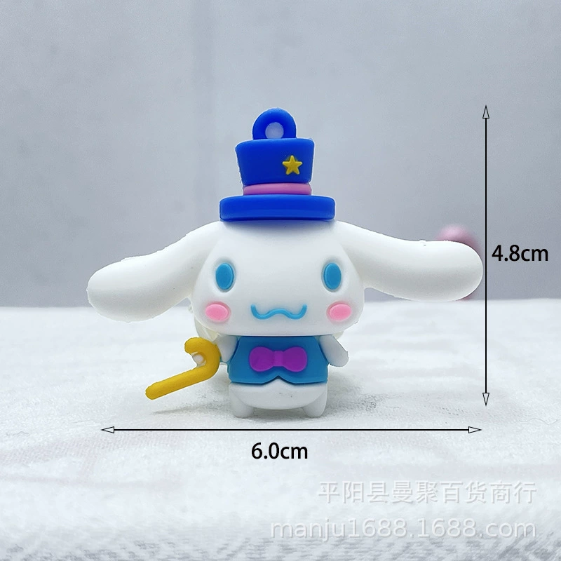 Саниро, брелок, подвеска для ключей, кукла, обувь с аксессуарами