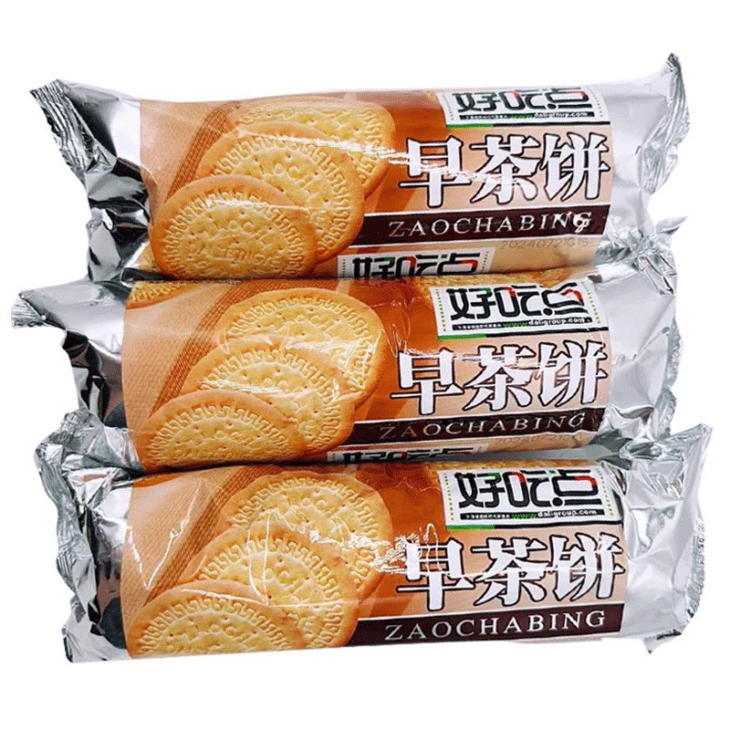 达利园好吃点早茶饼干150g营养早餐代餐休闲零食老式薄脆酥性饼干