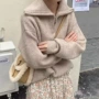 加厚高领翻领立领毛衣